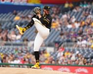 Skenes in action against the Cincinnati Reds - Source: Getty